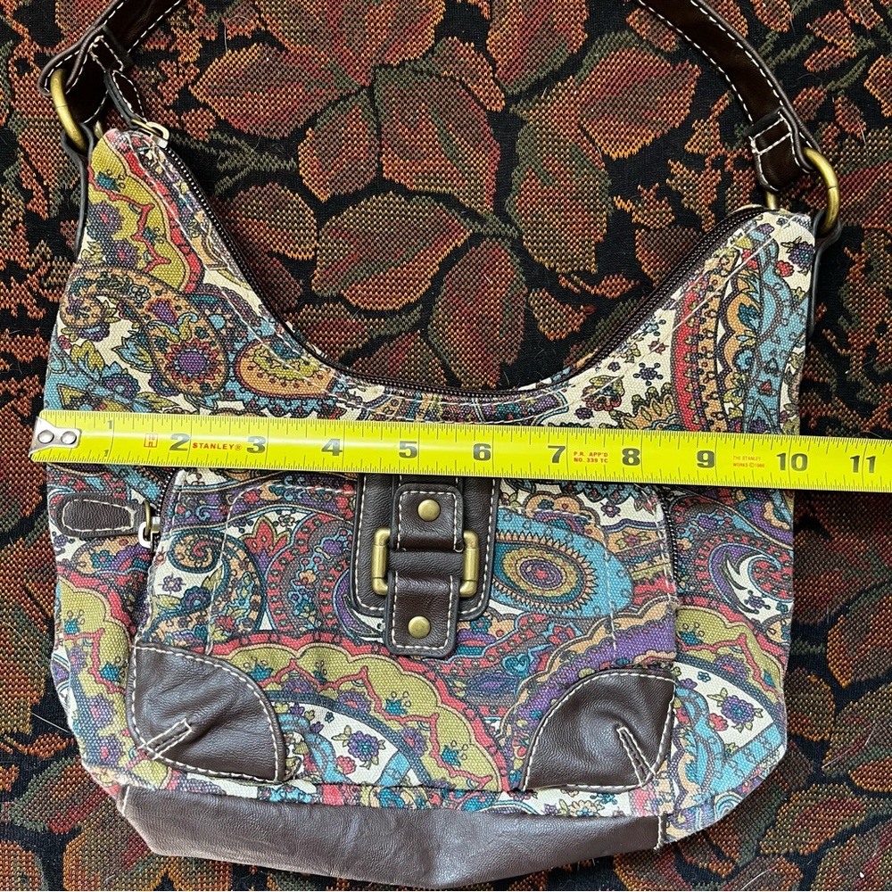 Paisley Patterned Shoulder Bag - Picture 10 of 10
